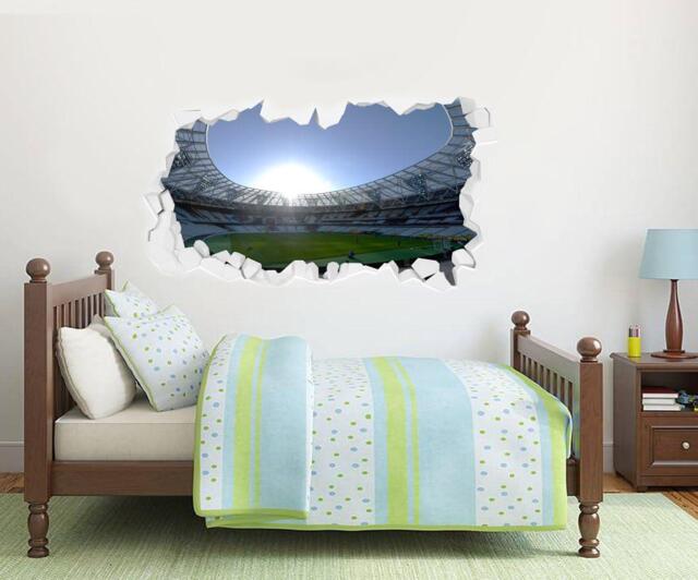West Ham United Football Club - Smashed London Stadium Wall Mural 1 - image 1
