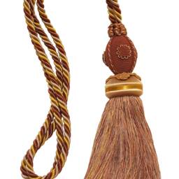 "D??copro Curtain & Drapery Tassel Tieback, Length 10"" - 25cm, Spread 30" - thumbnail 4