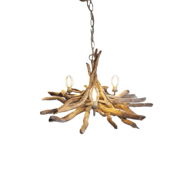 Driftwood Chandelier Ip44 Rated Indoor/Outdoor Lighting - image 1
