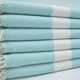 "Mint Green Towel, Designer Towel, Cotton Towel, Diamond Towel, Turkish Towel, Peshtemal, 38""x70" - thumbnail 3