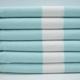 "Mint Green Towel, Designer Towel, Cotton Towel, Diamond Towel, Turkish Towel, Peshtemal, 38""x70" - thumbnail 2