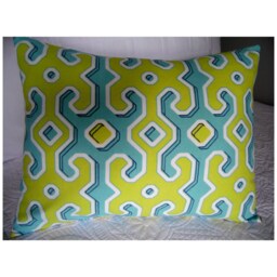 Closeout..pillow Cover.slip Covers.home Decor.greens.navy Blue.white.home Decor Pillow Covers.slip Covers.teens.adult.decor - thumbnail 3