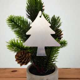 "Christmas Tree Ornament 4"" - 12 Gauge .080" - thumbnail 3