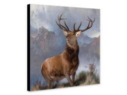 Monarch Of The Glen Print - Edwin Landseer Painting, Framed Canvas Or Poster - thumbnail 1