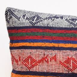 Kilim Pillow Cover 14x36 Moroccan Cushion 35x90 Kussensloop Marokkaanse Kussens Kissen Boho - thumbnail 2