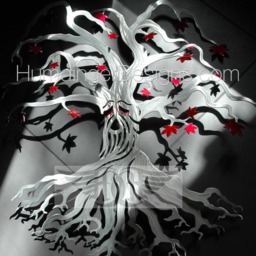 Crying Weirwood Tree Metal Art Of Life Wall Decor - thumbnail 2