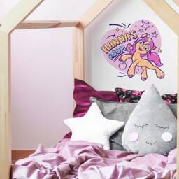 Personalised Sunny Wall Sticker, My Little Pony Decals, Themed Bedroom - thumbnail 3