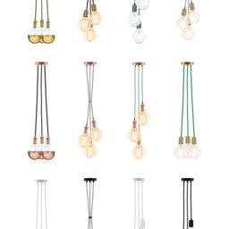 3 Led Globe Bathroom Lighting Custom Colors - Contemporary Design Your Own Pendant Lamp Triple Bathroom Vanity Light - thumbnail 2