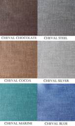 Custom Flat Roman Shade With Unique Borders - thumbnail 4