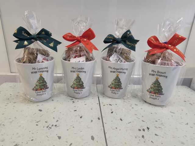 Personalised Christmas Tree Gift-Grow Your Own Tree-Custom Flowerpot & Seeds-Eco Friendly Present Or Secret Santa Gift - image 1