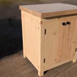 Handmade Rustic Bathroom Vanity Unit Bespoke Freestanding - Barns Collection - thumbnail 3