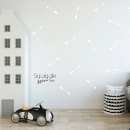 Arrow Wall Stickers, Nursery Bedroom Decor Home - 15, 15cm - thumbnail 2