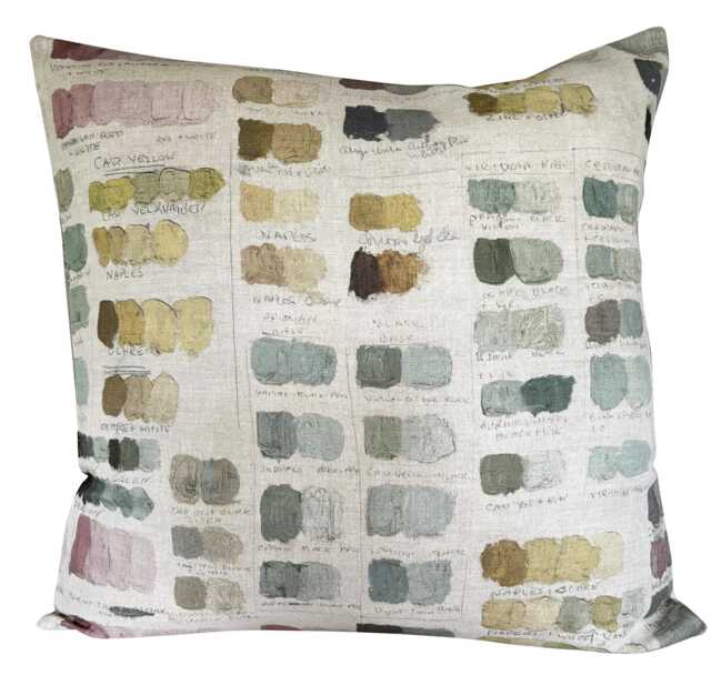 Designers Guild John Derian Mixed Tones Natural Cushion Cover - image 1