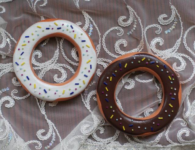 "Round Picture Frame From Wood, Decorative For Picture, Photo, Small Circle Living Room ""Bagel" - image 1