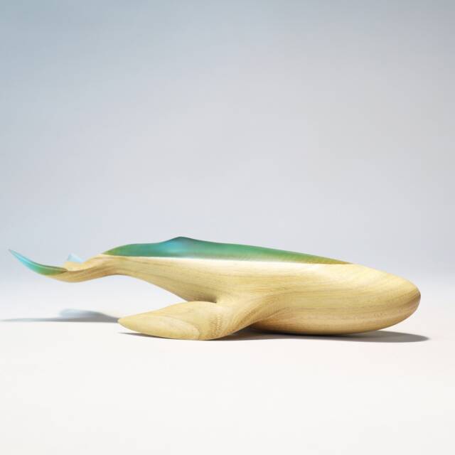 Duo Whale Sculpture - 6 - image 1