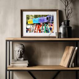 Colorful Parade Stands On The Neutral Ground, New Orleans, Local Art, Living Room Photos, Mardi Gras, Throw Me Something Mister, Big Easy - thumbnail 3