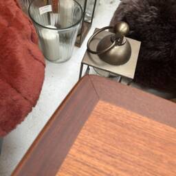 Vintage Mid Century Square Danish Coffee Table, By Ib Kofod Larsen , 1960's Teak Table Wood Table, Design - thumbnail 4