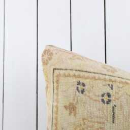 Handmade Turkish Kilim Pillow Cover Vintage Anatolian Design - 16x24 - thumbnail 2