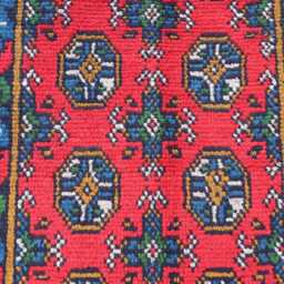 10 Ft Multicolor Runner Rug, 2'5x9'5 Turkmen Traditional Oriental Afghan Handmade Wool Natural Veg Dyes Hallway - thumbnail 3