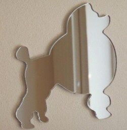 Personalized Dog Breed Acrylic Mirror Custom Engraved Pet Wall Art - thumbnail 4