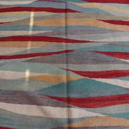 9x12 Ft Tribal Chubi Afghan Kilim Rug, Flatweave Area Brand New Kilim, Maimana Oriental Turkmen Rug For Bedroom, Living Room - thumbnail 3
