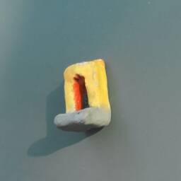 Middle Eastern Doorway - Wall Sculpture, Outdoor, Desk, Aquarium. Acrylic Paint On Polymer Clay - thumbnail 4