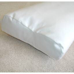 Tempur Original Pillow Cover Only White Pure Cotton Case Small Medium Large Or Xl Queen Size Ergonomic Neck Cervical Pillowcase 100% Sateen - thumbnail 2