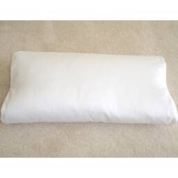 Tempur Original Pillow Cover Only White Pure Cotton Case Small Medium Large Or Xl Queen Size Ergonomic Neck Cervical Pillowcase 100% Sateen - thumbnail 3