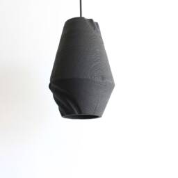 Wood Chandelier, Hand Carved Natural Pendant Light - thumbnail 3