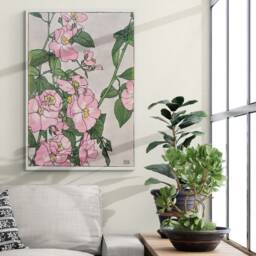 Prairie Rose Floral Art Print By Hannah Borger Overbeck - 1913 - thumbnail 2