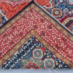 9x12 Ft Farmhouse New Mamluk Design Area Rug, Handmade Medallion Wool Afghan Luxury Bedroom Livingroom Office D??cor Rug - thumbnail 4