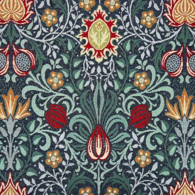Custom Made William Morris Persian Blackout/Lining Curtains 3 - image 1