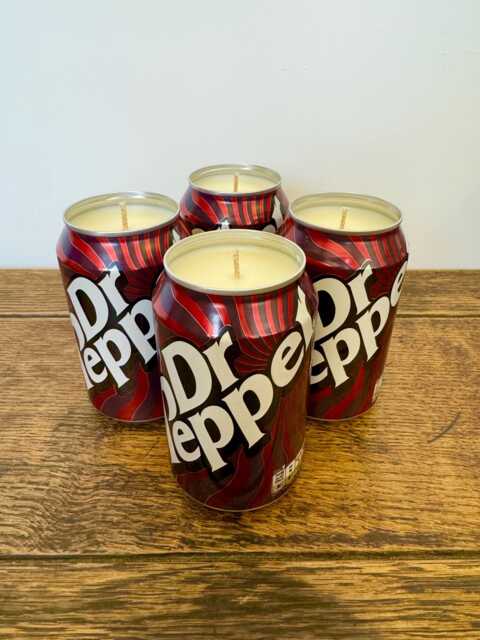 Dr Pepper Can Candle - Smells Like The Drink Natural Soy Wax Scented 330Ml - image 1