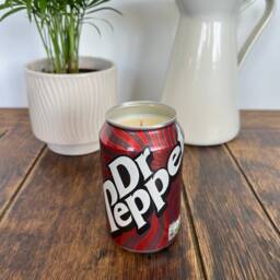 Dr Pepper Can Candle - Smells Like The Drink Natural Soy Wax Scented 330Ml - thumbnail 3