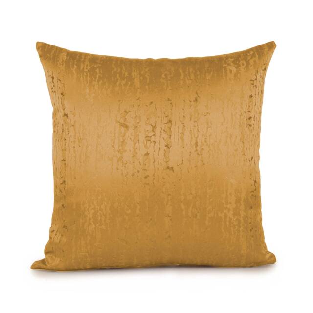 Gold Pillow, Throw Pillow Cover, Decorative Cushion Accent Satin Blend, Geometric Pattern, Modern Pillow Cover - image 1