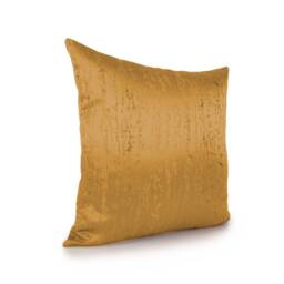 Gold Pillow, Throw Pillow Cover, Decorative Cushion Accent Satin Blend, Geometric Pattern, Modern Pillow Cover - thumbnail 2