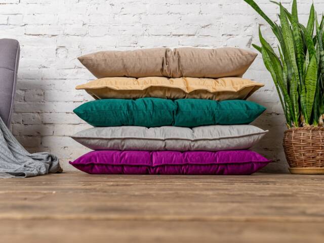 Large Velvet Floor Cushion, Pillow, Custom Elegant Sofa, Bench Couch, Seating, French Cushion - image 1