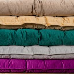 Large Velvet Floor Cushion, Pillow, Custom Elegant Sofa, Bench Couch, Seating, French Cushion - thumbnail 2