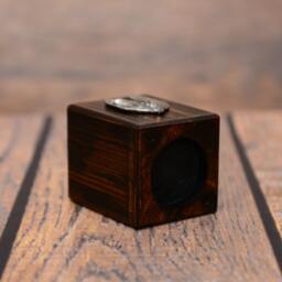 Afghan Hound - Wooden Candlestick With Dog, Souvenir, Decoration, Limited Edition, Collection - thumbnail 3