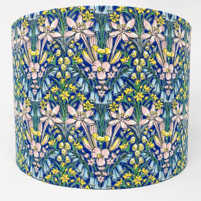 Floral Liberty Fabric Lampshade British Flower Light Shade - image 1