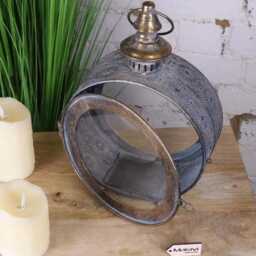 Devra Vintage Style Round Lantern - thumbnail 3