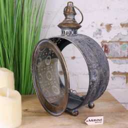 Devra Vintage Style Round Lantern - thumbnail 2