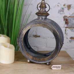 Devra Vintage Style Round Lantern
