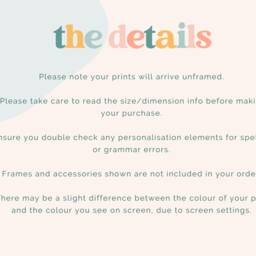 Kids Room Print Set - Playroom Nursery Wall Art - thumbnail 3