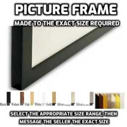 Custom Picture Frame Made-To-Order Frame Medium - 2.8 cm Profile, Bespoke Size - thumbnail 2