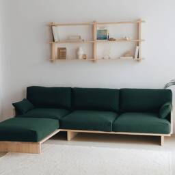 Sofa Made Of Solid Wood - Tramontana - thumbnail 2