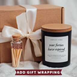 Smells Like Your Forties Have Expired Candle Best Friend 50Th Birthday Gifts Card Gift B - thumbnail 2