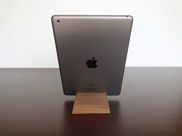 Wood Ipad Stand. Air - Pro Mini Wooden Stand. Walnut Tablet Stand - image 1