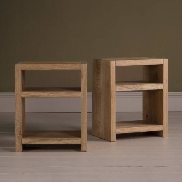 Bedside Table Solid Oak - image 1