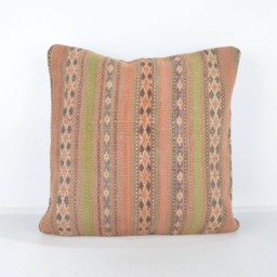 Handwoven Wool Kilim Pillow Cover - thumbnail 2